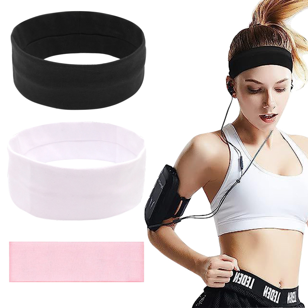 Men'S Yoga Accessories - 6/8 個スパフェイシャルヘッドバンドスポーツヨガヘッドバンドソフト弾性ヘアバンド女性と男性のためのフィットネスメイクヘアアクセサリー