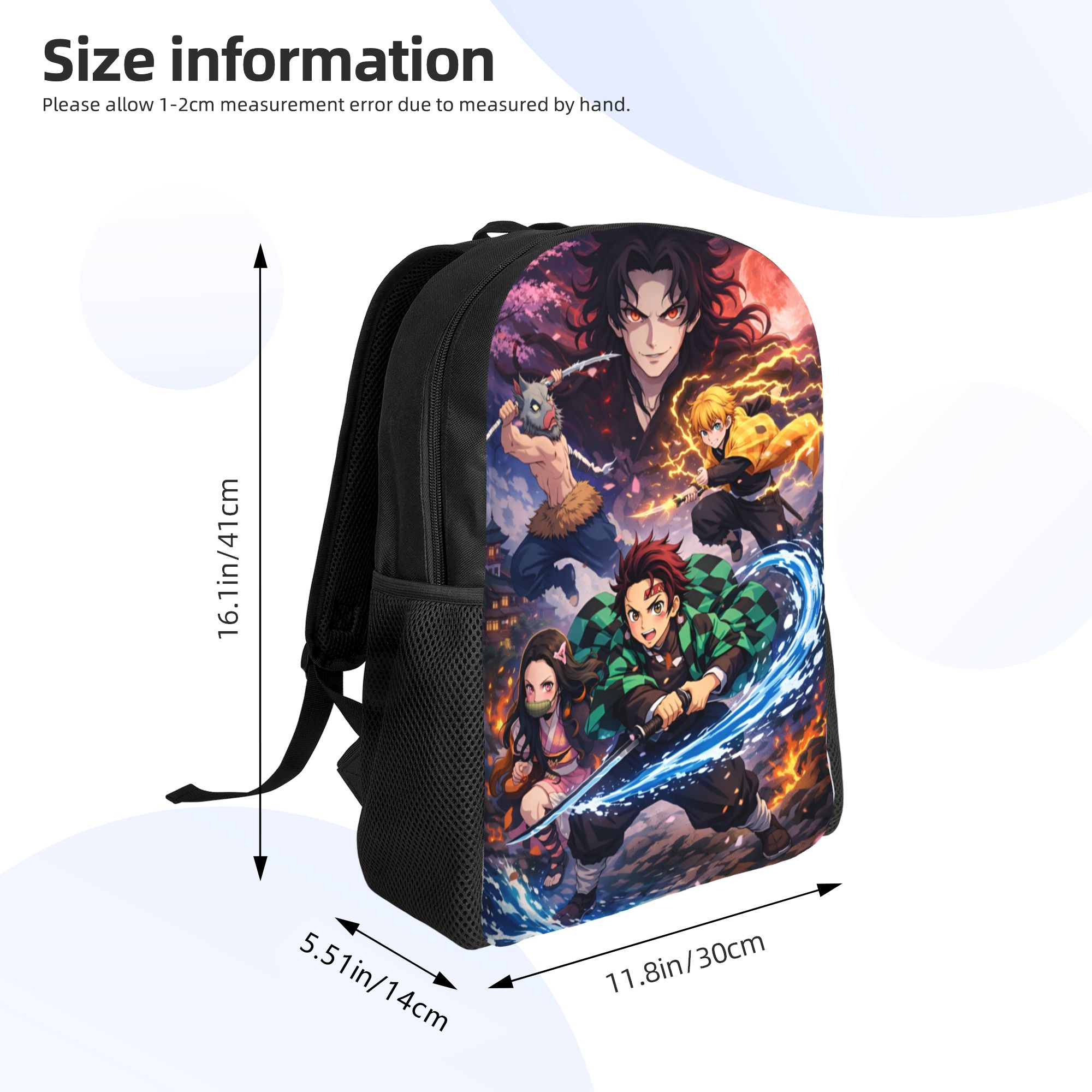 D-デーモンスレイヤーズ旅行バックパック女性男性学校ラップト - Men'S Accessories Travel Bag のレビューと価格