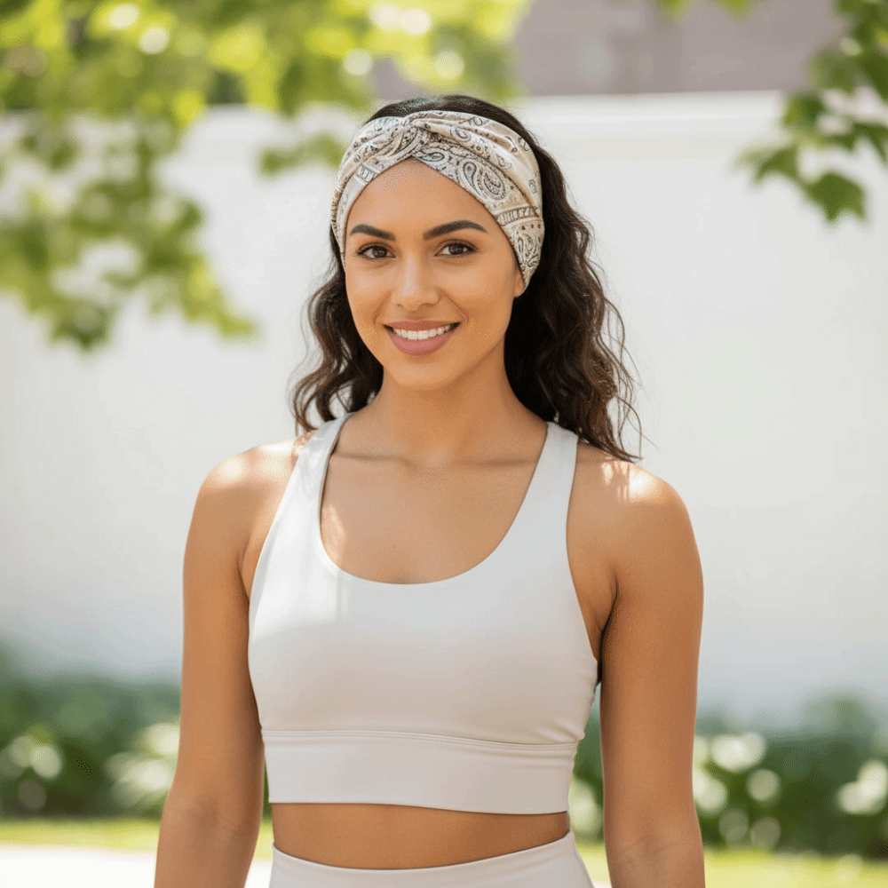 6 個のヘアアクセサリー Y2K スポーツヘッドバンドヒップ - Men'S Yoga Accessories のレビューと価格