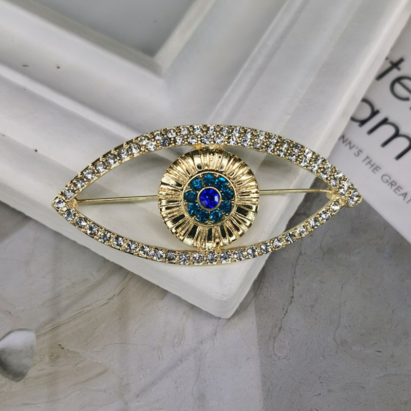 邪眼ピンジュエリーアクセサリー卸売ヴィンテージスタイルブルー - Men Accessories Evil Eye のレビューと価格