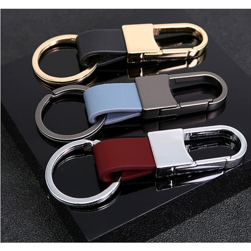 ファッション革キーホルダーカスタムロゴ名レーザー彫刻キーリン - Men Accessories Logo のレビューと価格