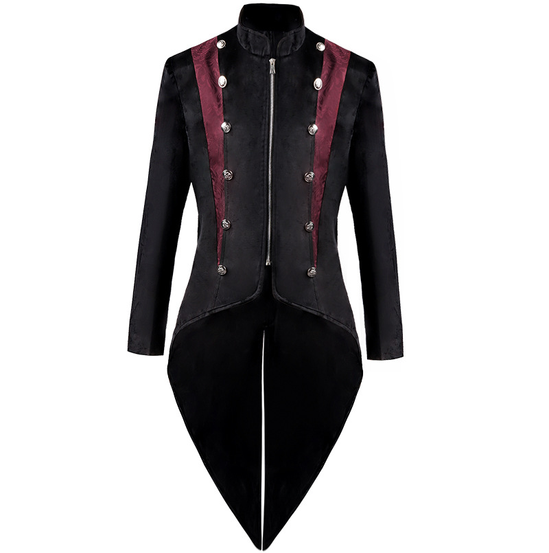 男性中世ビクトリア朝の衣装タキシード紳士燕尾服ゴシックスチー - Men'S Victorian Accessories のレビューと価格