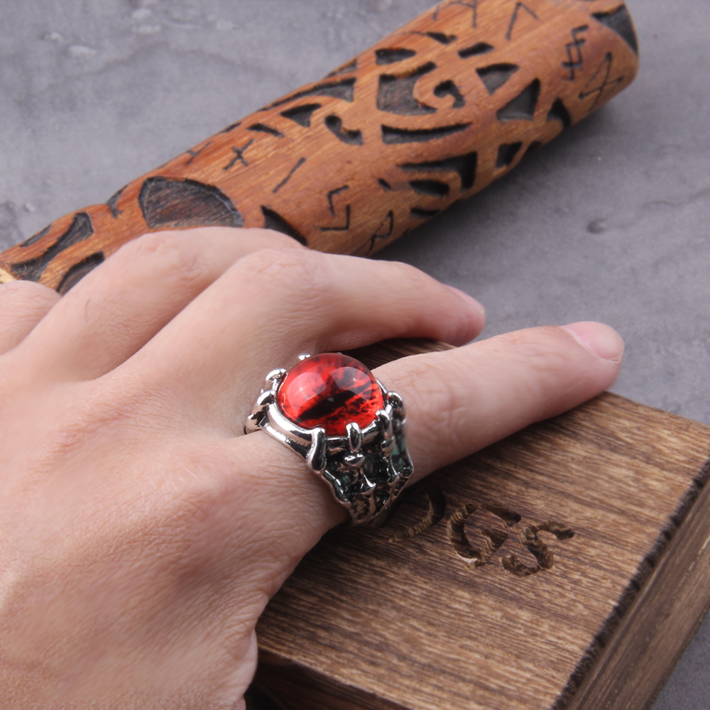 女性と男性のためのラッキーターキッシュアイリング、パンク悪魔 - Men Accessories Evil Eye のレビューと価格