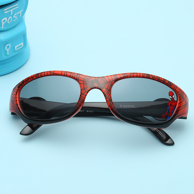 一般的な子供用スパイダーマン漫画サングラス UV400 保護 - Men Accessories For Beach のレビューと価格
