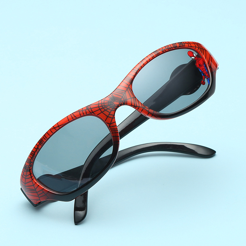 一般的な子供用スパイダーマン漫画サングラス UV400 保護 - Men Accessories For Beach のレビューと価格