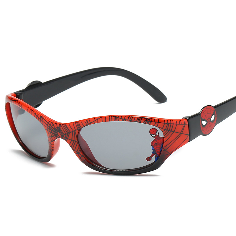 一般的な子供用スパイダーマン漫画サングラス UV400 保護 - Men Accessories For Beach のレビューと価格