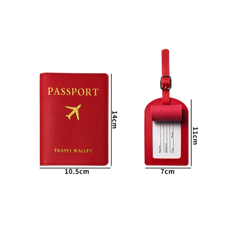 男性と女性のためのカラフルな合成皮革の荷物タグ,名前のカード - Men'S Accessories Travel Bag のレビューと価格