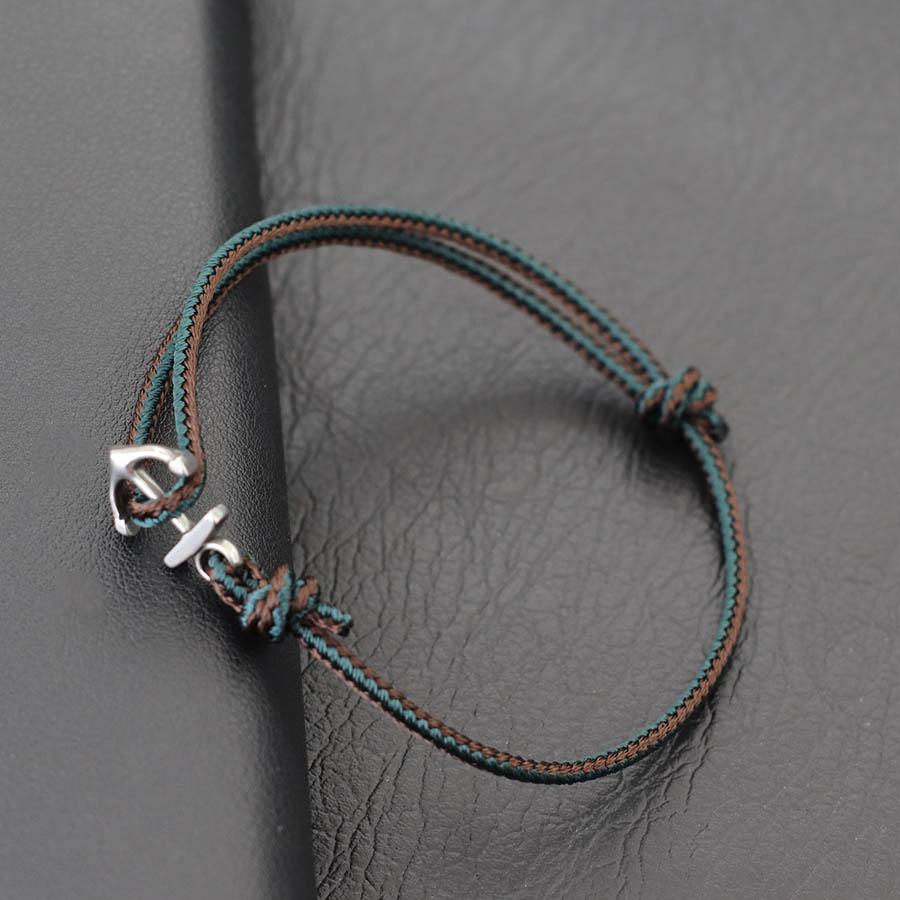 ミニマリストアンカー細いロープブレスレット男性アパレルアクセ - Men'S Minimalist Accessories のレビューと価格