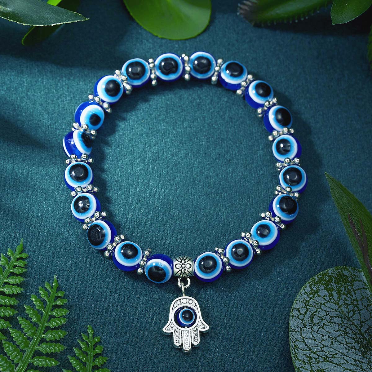 トルコの幸運の青い邪視除けブレスレット、男女兼用ファッション - Men Accessories Evil Eye のレビューと価格