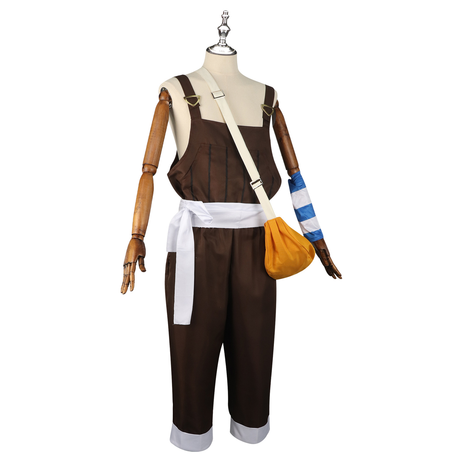 アニメ UUsopp コスプレ衣装ブラウンロンパース制服 T - Men'S Suit Accessories のレビューと価格