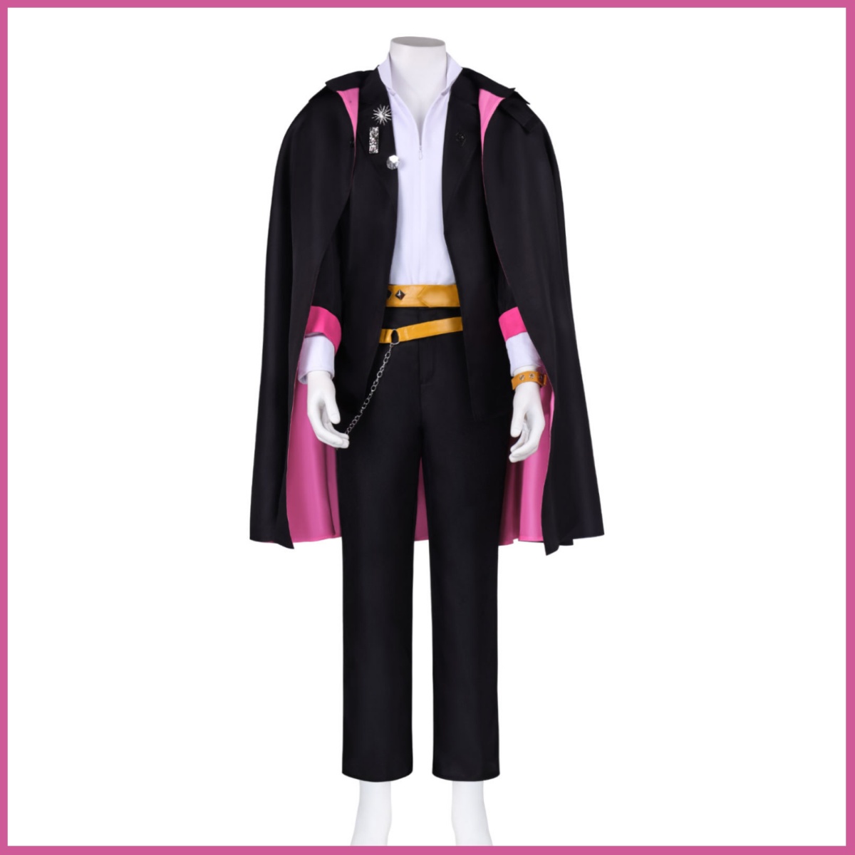 アニメうずまきボルトコスプレ衣装黒マントコート制服アクセサリ - Men'S Suit Accessories のレビューと価格