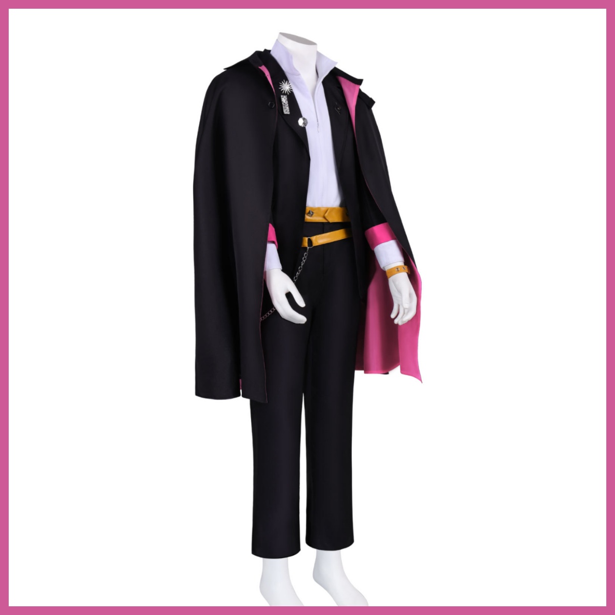 アニメうずまきボルトコスプレ衣装黒マントコート制服アクセサリ - Men'S Suit Accessories のレビューと価格