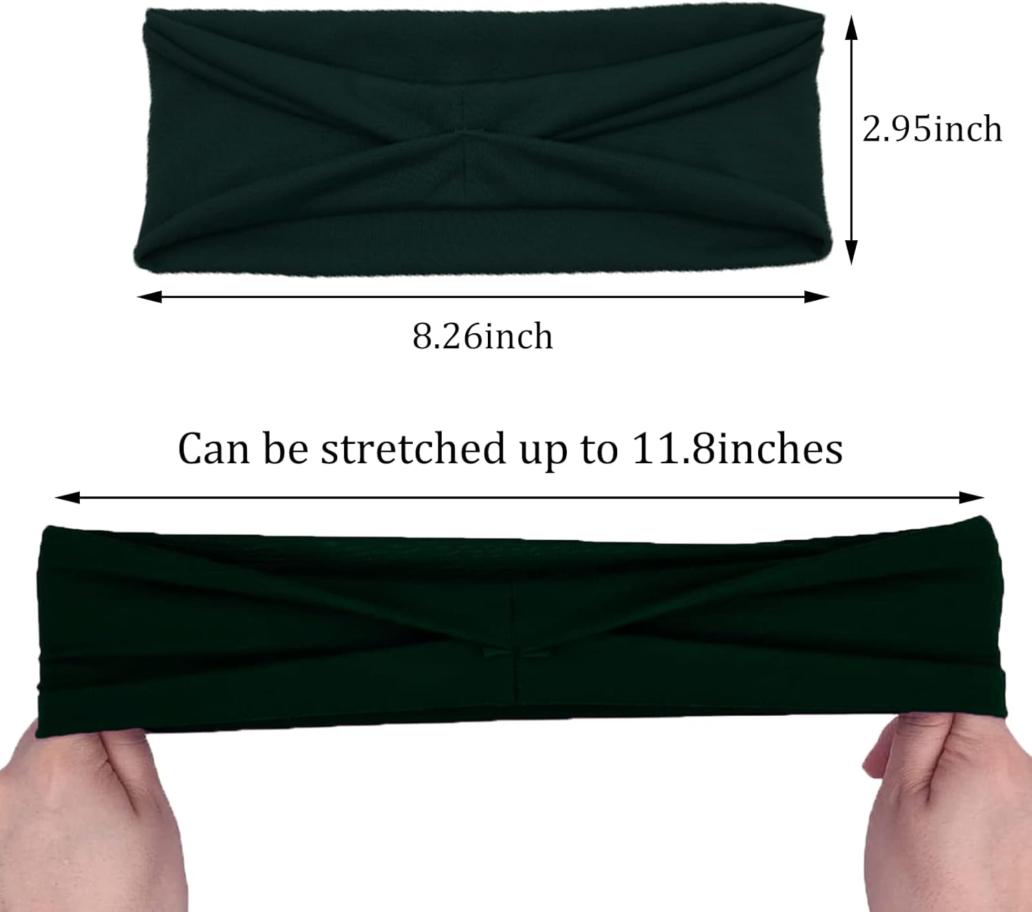 新しいソリッドカラーの弾性ヘアバンドヨガエクササイズ吸汗ヘッ - Men'S Yoga Accessories のレビューと価格