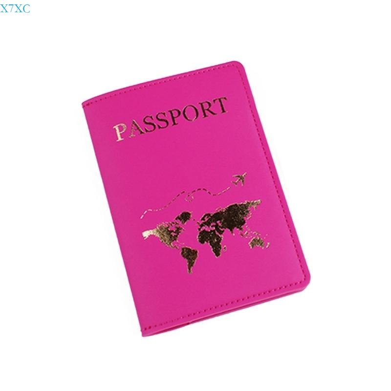 X7XC PU レザーパスポートカバー女性男性財布バッグクレ - Men'S Accessories Travel Bag のレビューと価格