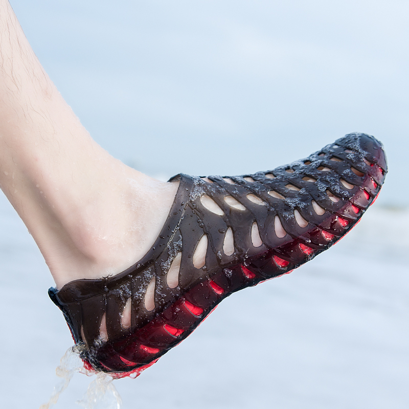 男性のサンダル夏のフリップは、スリッパ男性の屋外のビーチカジ - Men Accessories For Beach のレビューと価格