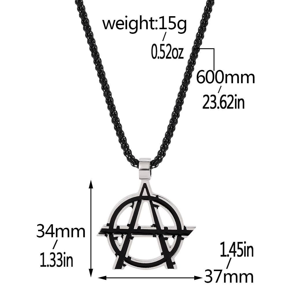 映画アベンジャーズシンボル文字 A ロゴネックレスヴィンテー - Men Accessories Logo のレビューと価格