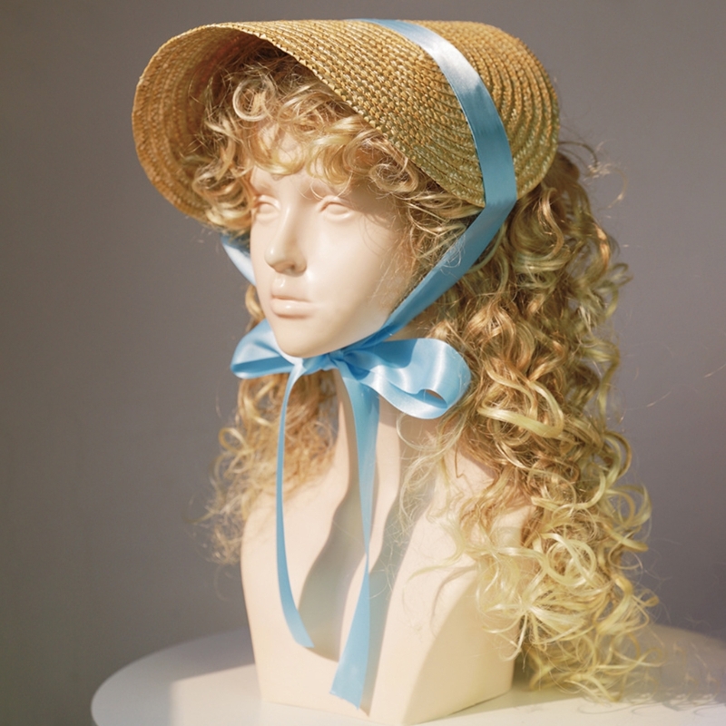 ティーンガールズ麦わら帽子サンキャップロリータスタイルビクト - Men'S Victorian Accessories のレビューと価格