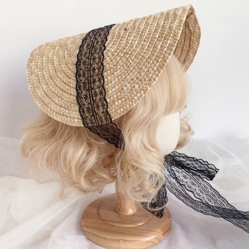 ティーンガールズ麦わら帽子サンキャップロリータスタイルビクト - Men'S Victorian Accessories のレビューと価格