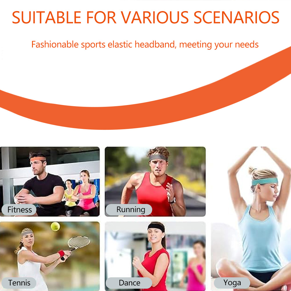6/8 個スパフェイシャルヘッドバンドスポーツヨガヘッドバン - Men'S Yoga Accessories のレビューと価格