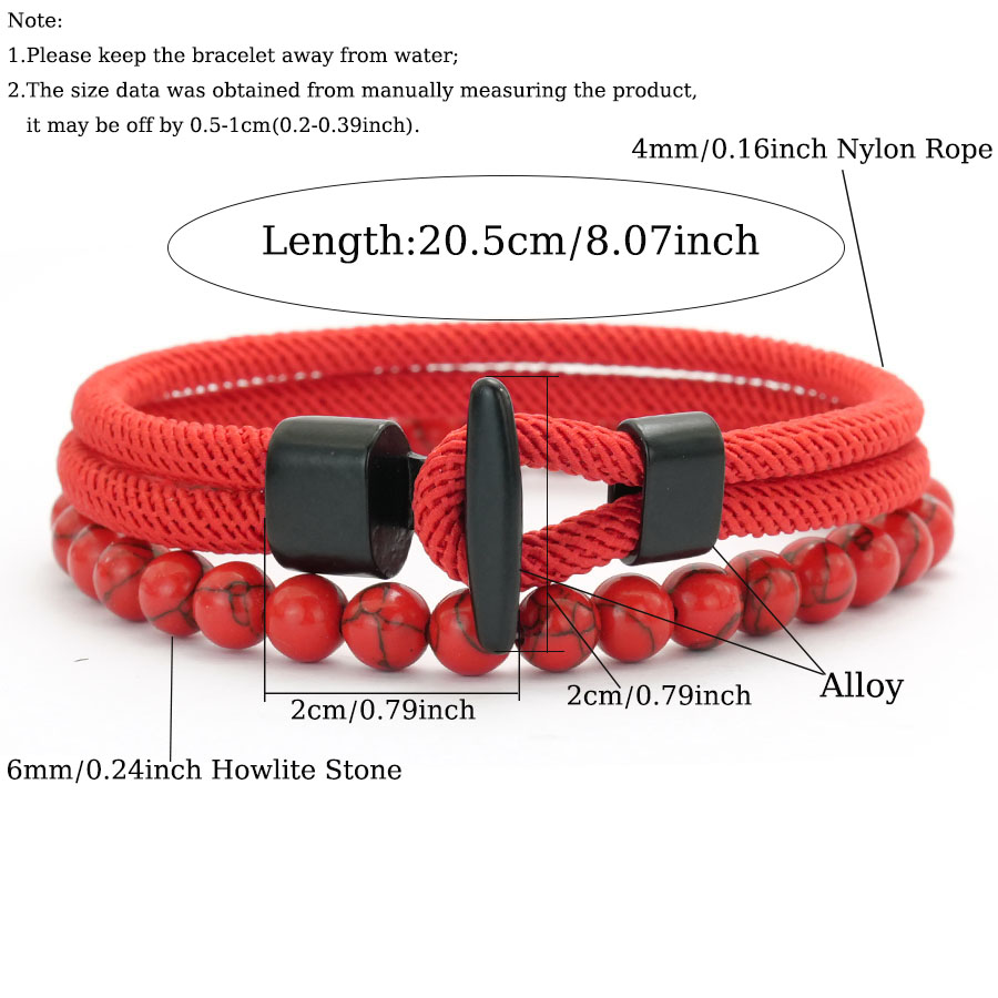 ユニークなアンカー 2 個セット男性ブレスレットセットアパレ - Men'S Vacation Accessories のレビューと価格