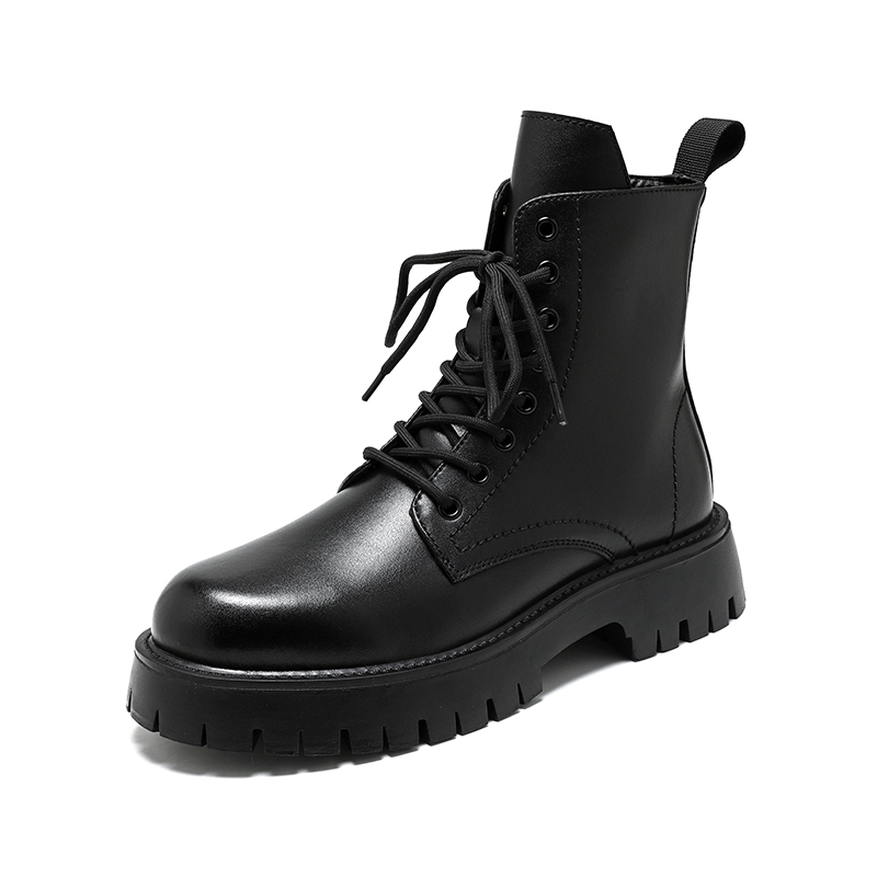 メンズラグジュアリーファッション 本革ブーツ ブラック ホワ - Men'S Accessories Leather のレビューと価格