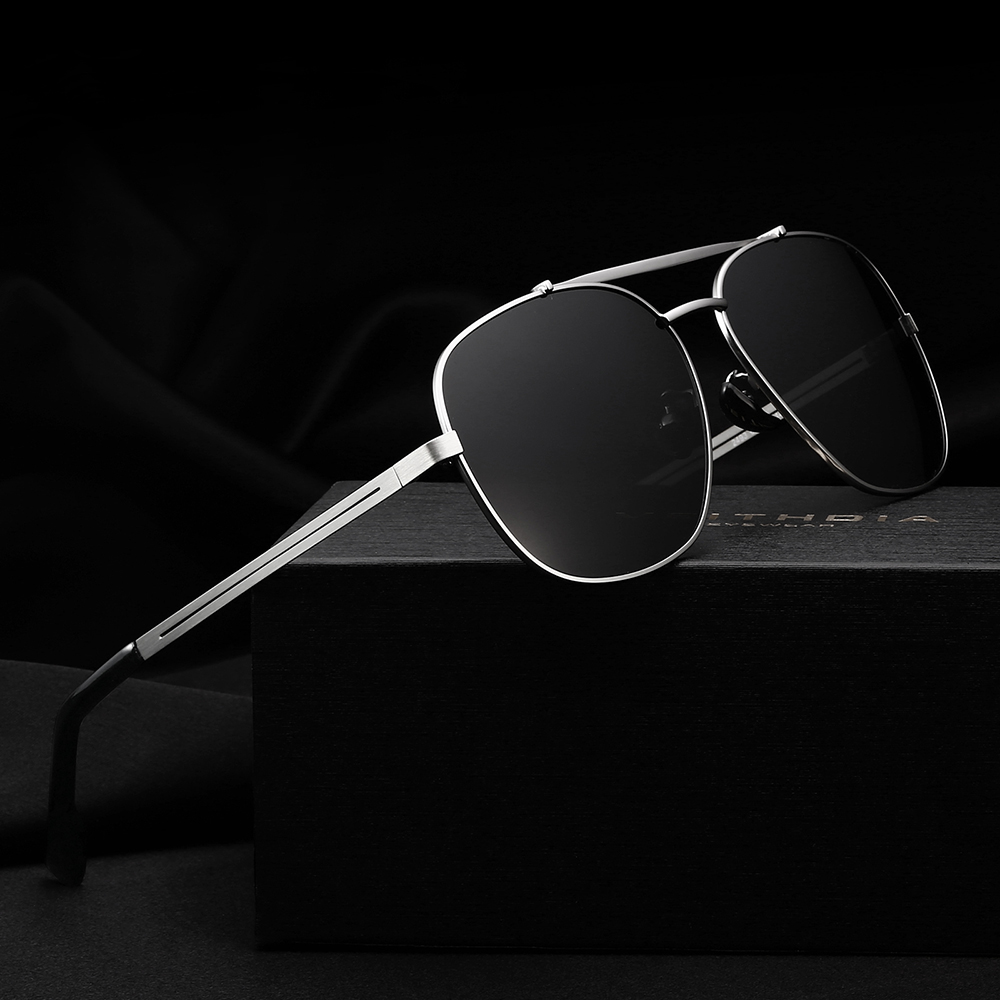 VEITHDIA クラシックレトロパイロットサングラスデザイ - Men'S Vacation Accessories のレビューと価格
