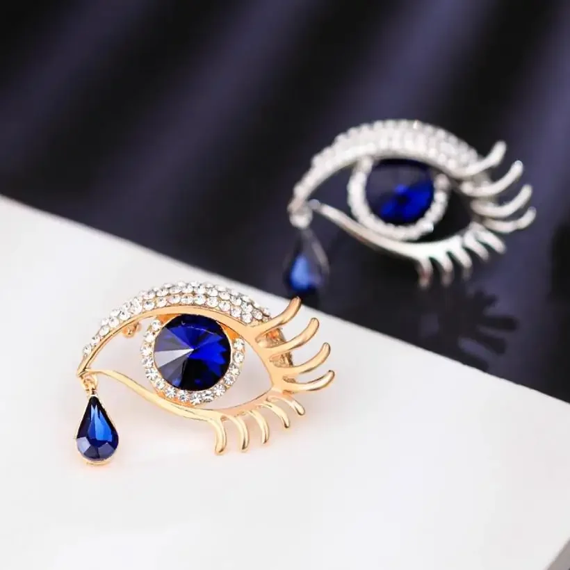 1Pc ファッション邪眼ブローチ女性男性用ヴィンテージ悪魔の - Men Accessories Evil Eye のレビューと価格