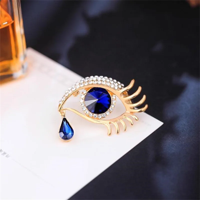 1Pc ファッション邪眼ブローチ女性男性用ヴィンテージ悪魔の - Men Accessories Evil Eye のレビューと価格