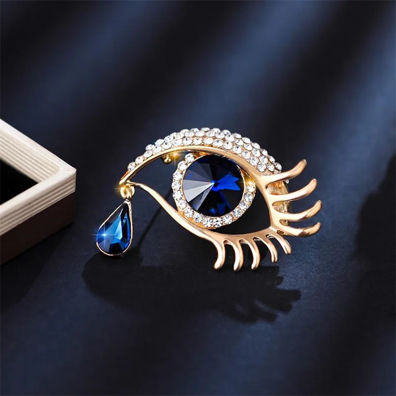 1Pc ファッション邪眼ブローチ女性男性用ヴィンテージ悪魔の - Men Accessories Evil Eye のレビューと価格