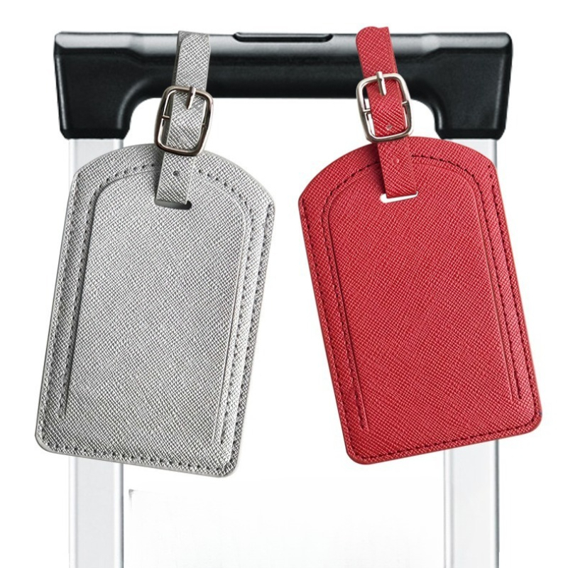 旅行用荷物タグ 女性用 男性用 ホリデーラベル 荷物用PUレ - Men'S Accessories Travel Bag のレビューと価格