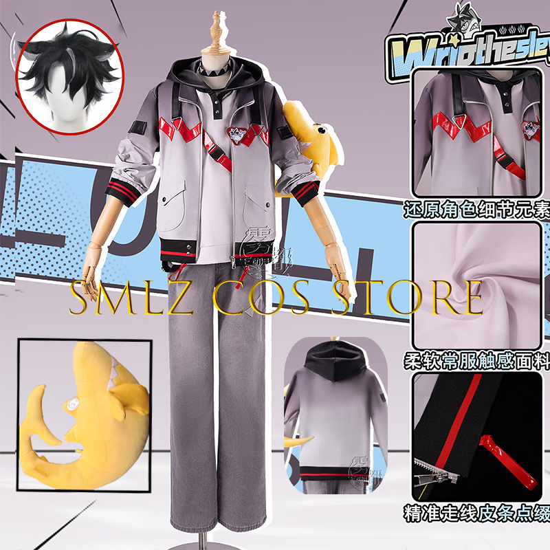 2026 シャーク・リオズリー コスプレゲーム原神クレーコス - Men'S Suit Accessories のレビューと価格