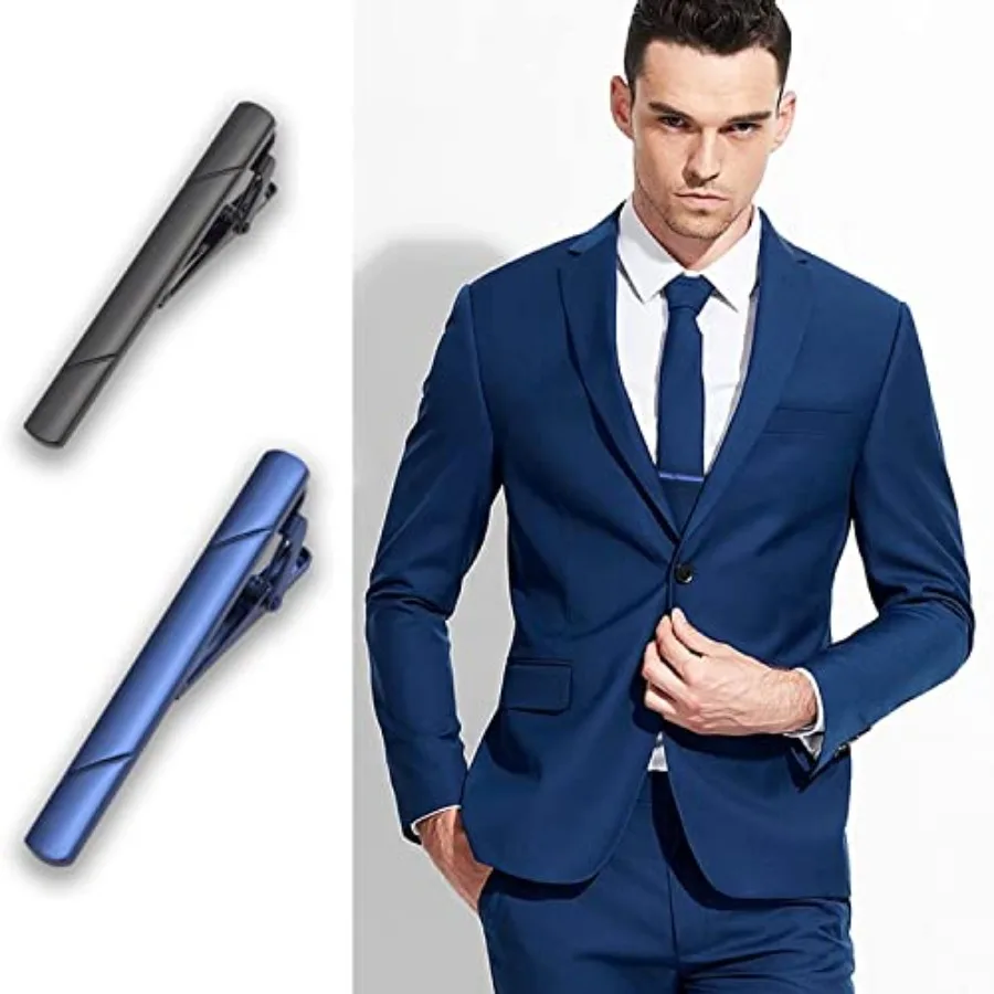 4 個のネクタイクリップ男性用ネクタイバーギフトボックス付き - Men'S Suit Accessories のレビューと価格