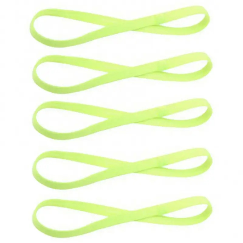 1/2/3/5 個女性汗止めバンドサッカーヨガ純粋なヘアバン - Men'S Yoga Accessories のレビューと価格