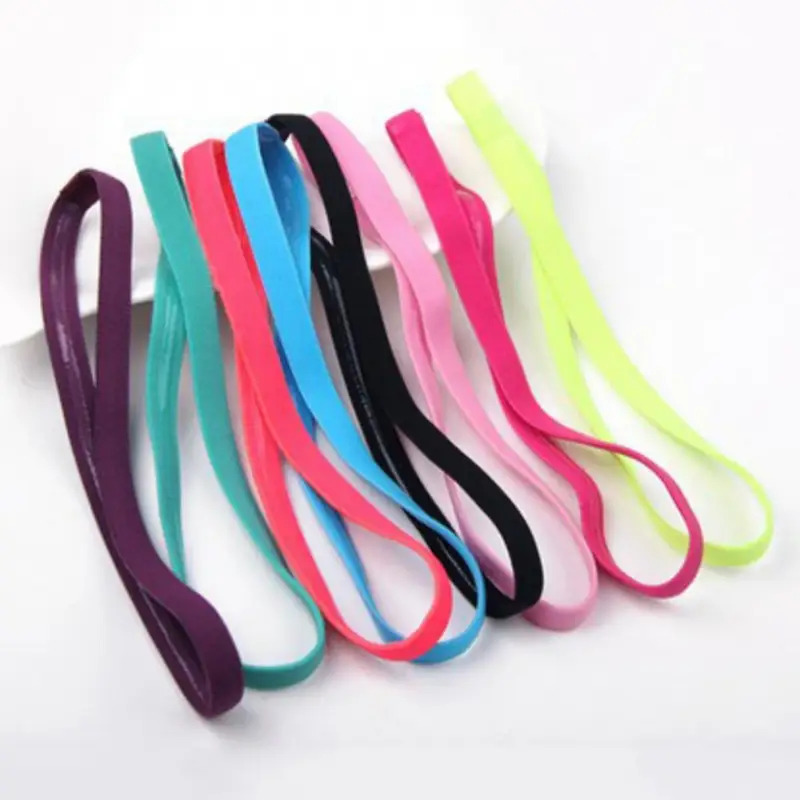 1/2/3/5 個女性汗止めバンドサッカーヨガ純粋なヘアバン - Men'S Yoga Accessories のレビューと価格