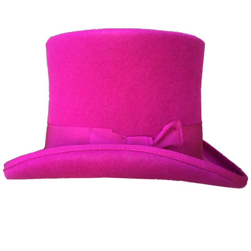 ローズピンク女性用シルクハット ヴィクトリア朝シリンダーハッ - Men'S Victorian Accessories のレビューと価格