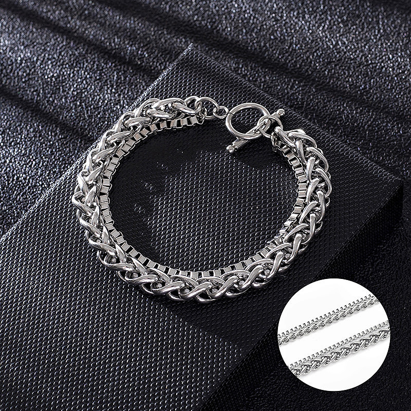 男性と女性のためのステンレス鋼のブレスレット316l,リンク - Men'S Vacation Accessories のレビューと価格