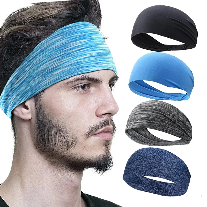 1/8PC スウェットバンド男性女性用弾性スポーツヘアバンド - Men'S Yoga Accessories のレビューと価格