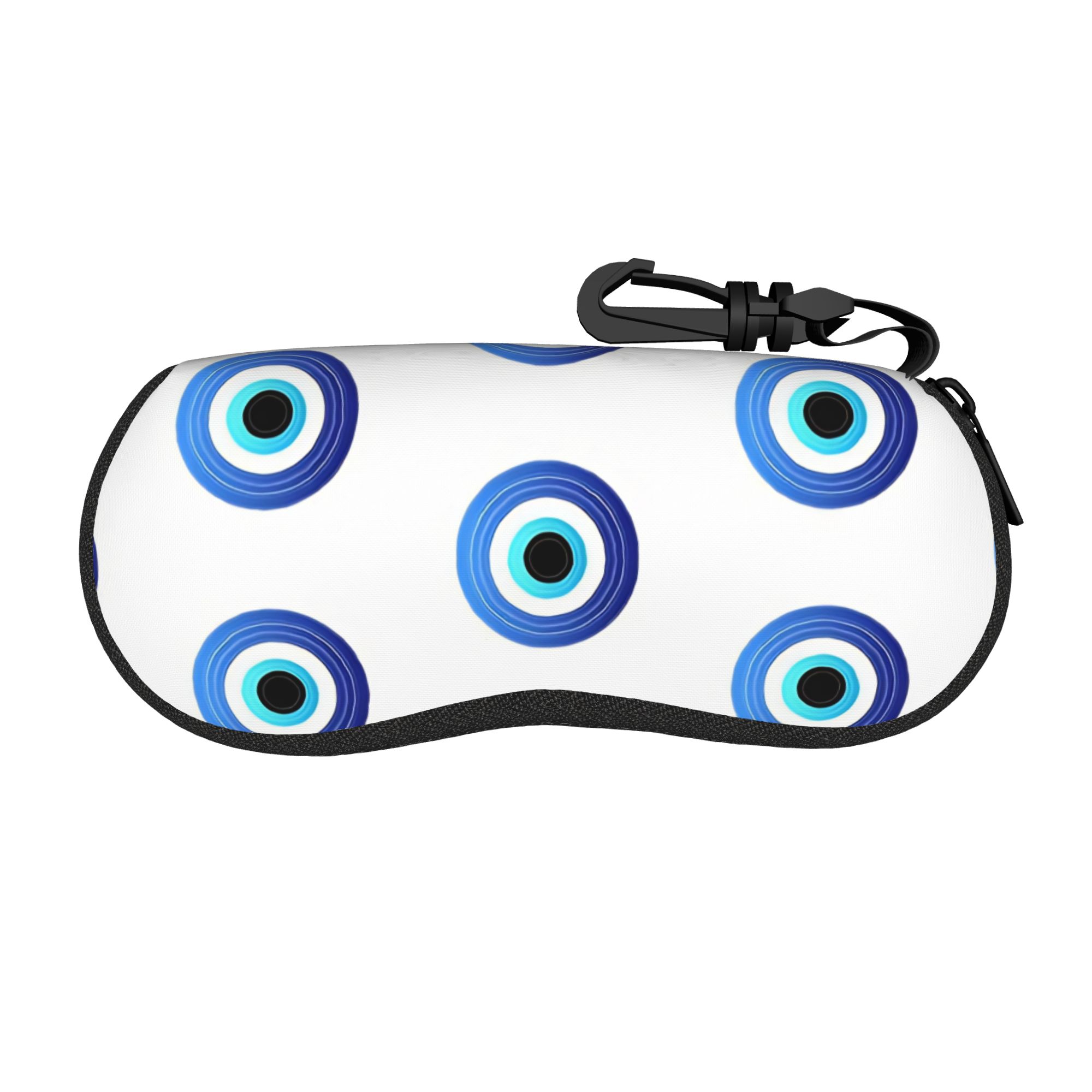 トルコ邪眼メガネケースカバージップサングラスポーチファッショ - Men Accessories Evil Eye のレビューと価格