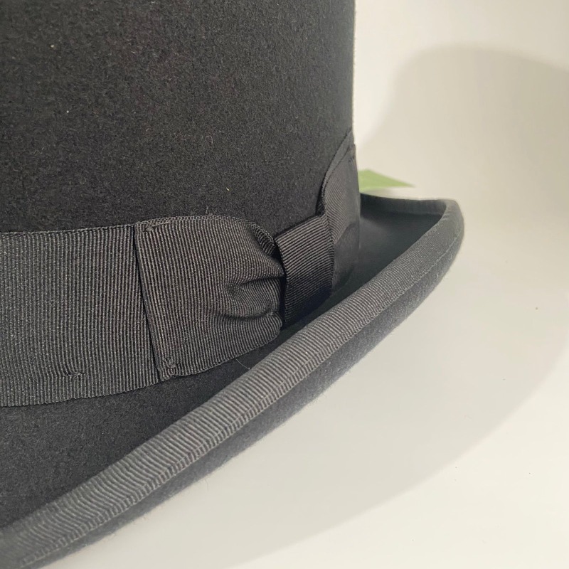 ブラックウールフェルトシルクハットメンズフォーマルビクトリア - Men'S Victorian Accessories のレビューと価格