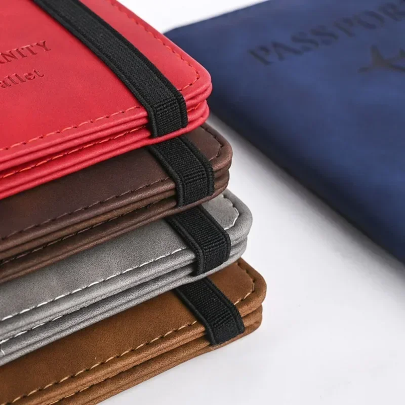 女性男性旅行パスポートホルダーカバーケース Pu レザークレ - Men'S Accessories Travel Bag のレビューと価格
