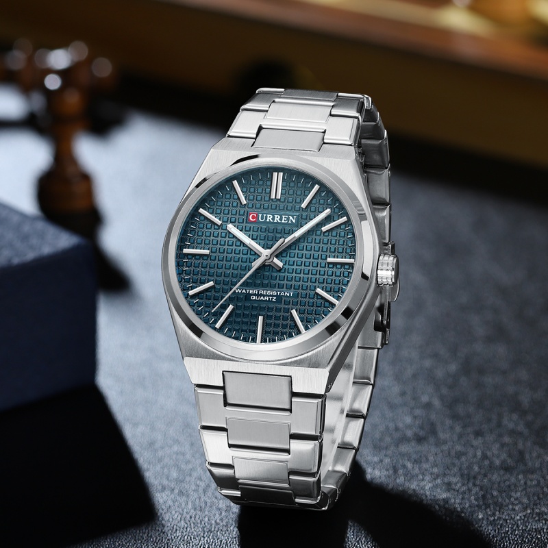 CURREN 8439 メンズ ビジネス クォーツ腕時計 ミ - Men'S Minimalist Accessories のレビューと価格