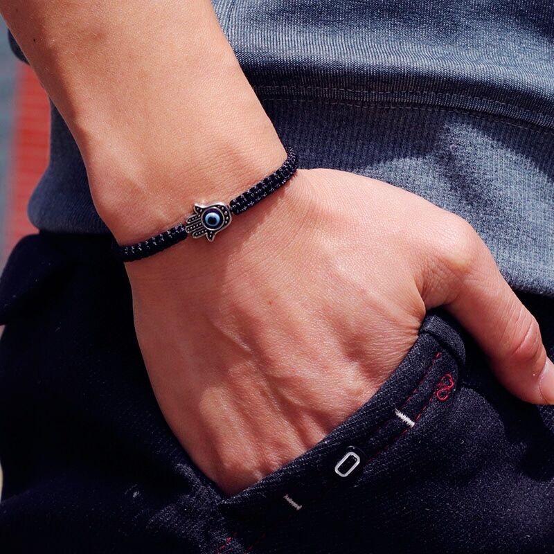 Noter 男性ブレスレット調節可能なファティマ Bracl - Men Accessories Evil Eye のレビューと価格