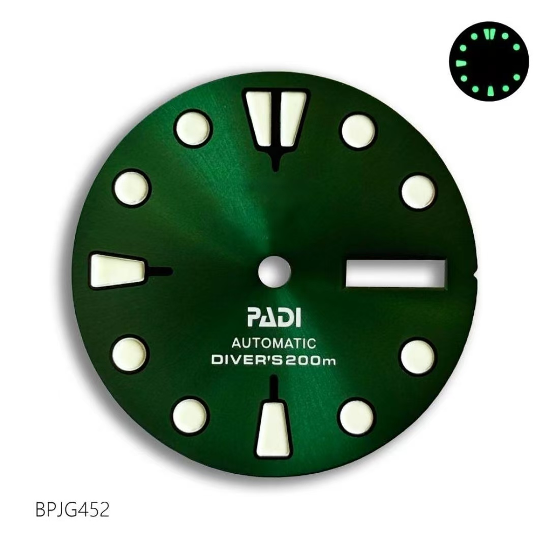 ホットセール中 28.5mm NH36 PADI Sロゴ文字 - Men Accessories Logo のレビューと価格